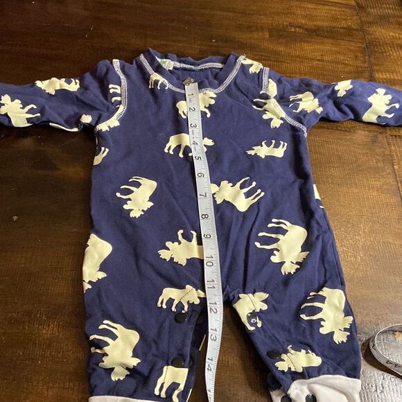 Baby Girls Boys Don't Moose with Me Letter Print Romper Jumpsuits One-Piece - Picture 6 of 7